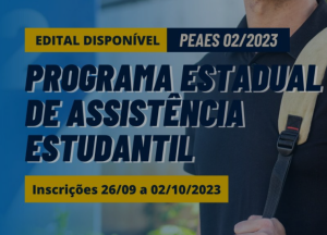 Unimontes abre inscrições para Programa de Assistência Estudantil (PEAES): 26/09 a 02/10