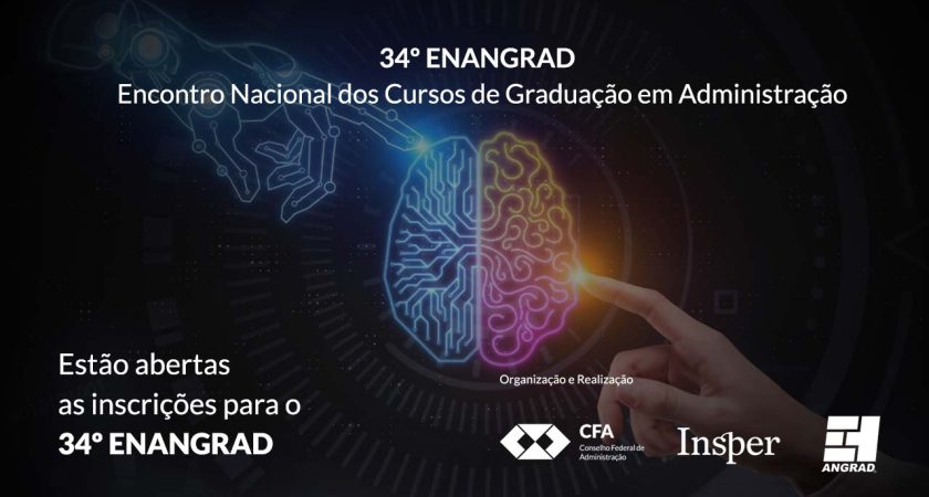 Estão abertas as inscrições para o 34º ENANGRAD