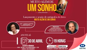 Palestra Muito Além de um Sonho / Lançamento de Livro