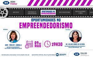 Adm. Mulher – Webinar Oportunidades no Empreendedorismo