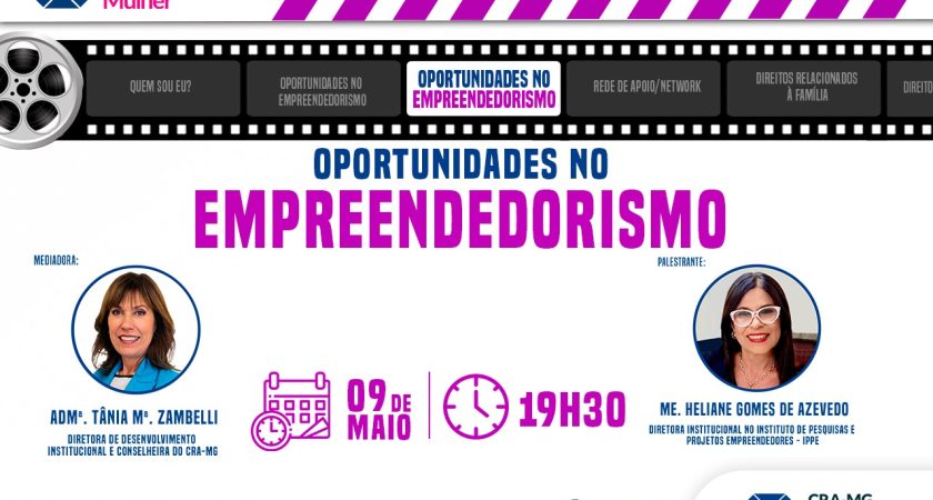 Adm. Mulher – Webinar Oportunidades no Empreendedorismo