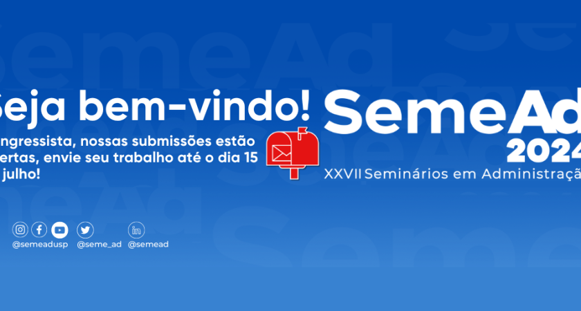 XXVII Seminários em Administração – SemeAd 2024